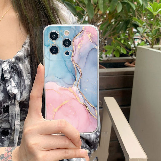 Colored Marble Mobile Phone Case
