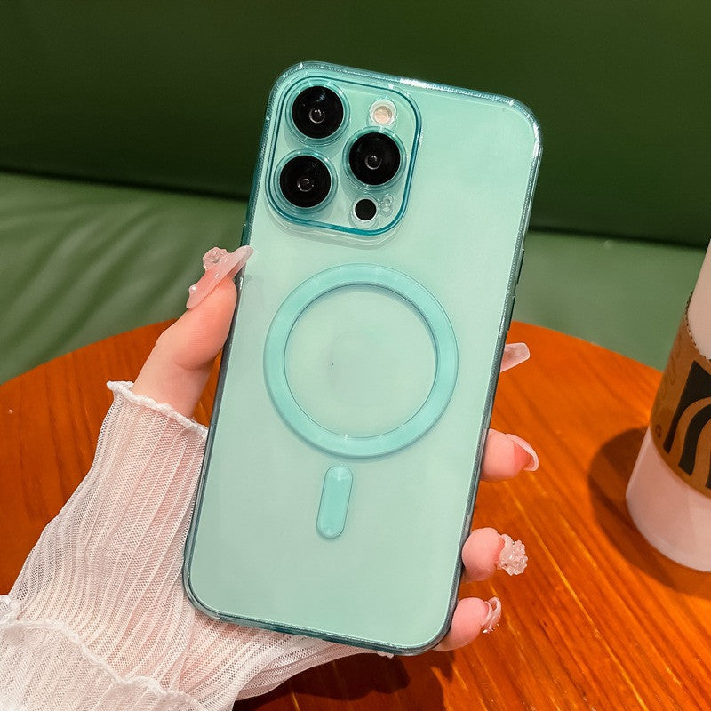 Magnetic Silicone Case Transparent Color