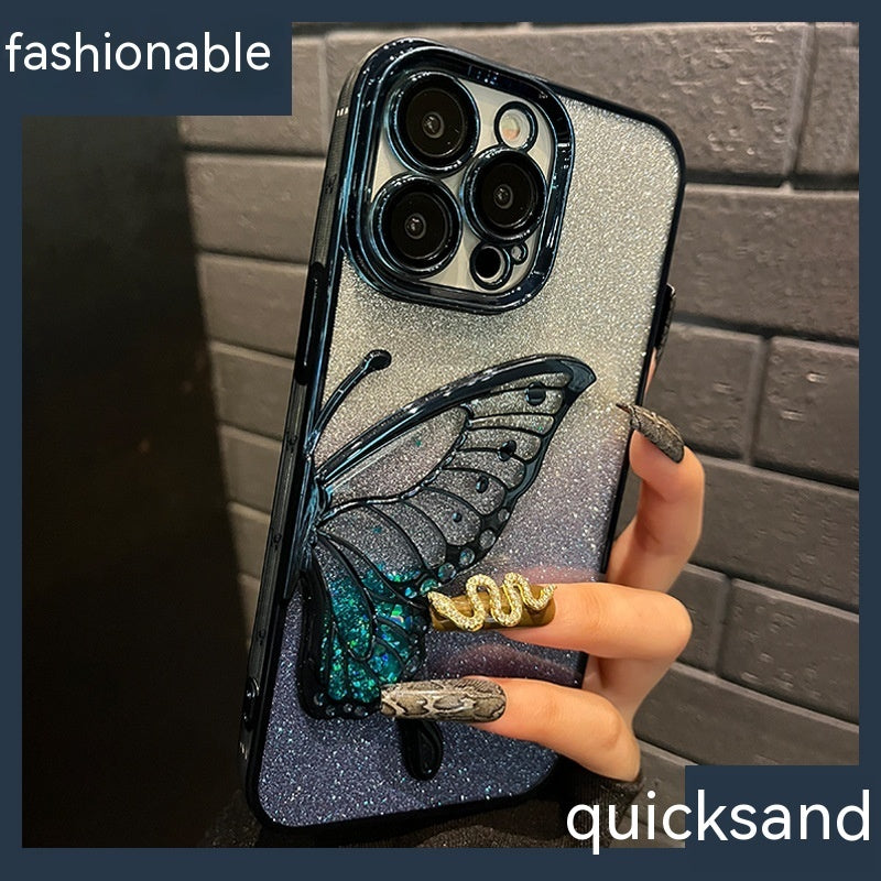 Glitter Butterfly Mobile Phone Case
