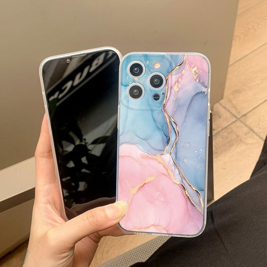 Colored Marble Mobile Phone Case