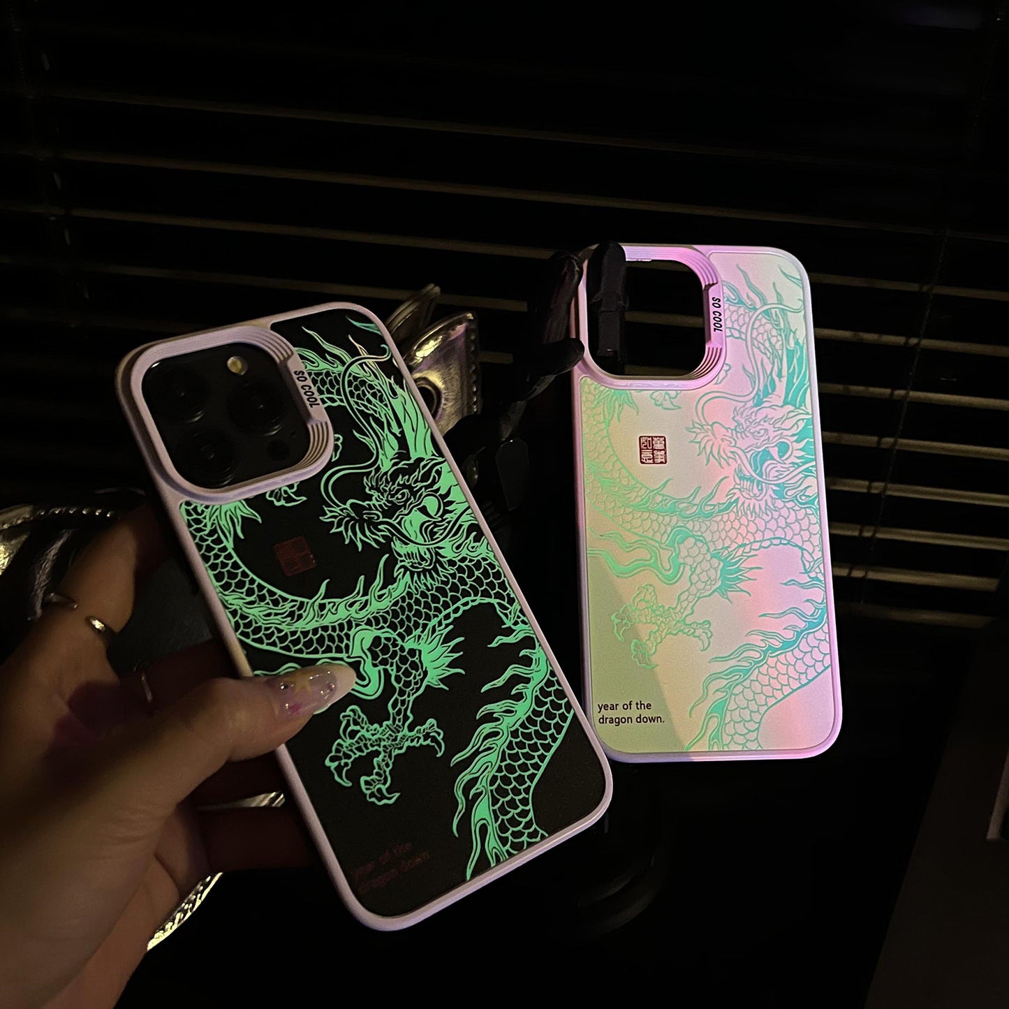 Glowing Dragon Mobile Phone Case