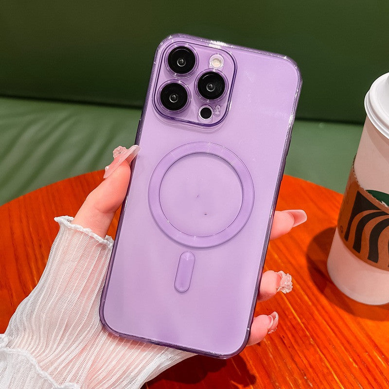 Magnetic Silicone Case Transparent Color